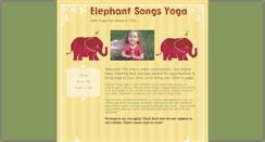 Desktop Screenshot of elephantsongsyoga.com